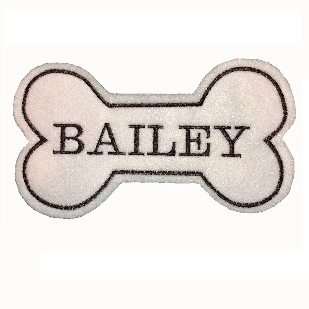 Personalized Dog Name Tag Patch