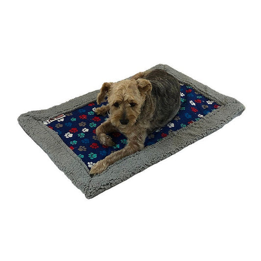 Dog Sherpa Blanket in Playful Paws fabric