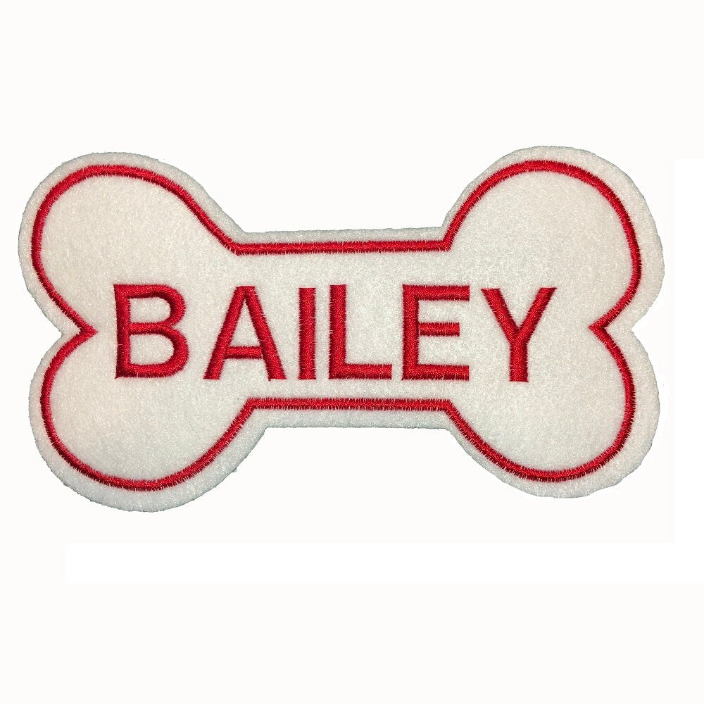 Personalized Dog Name Tag Patch