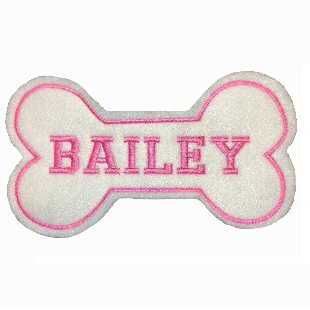 Personalized Dog Name Tag Patch