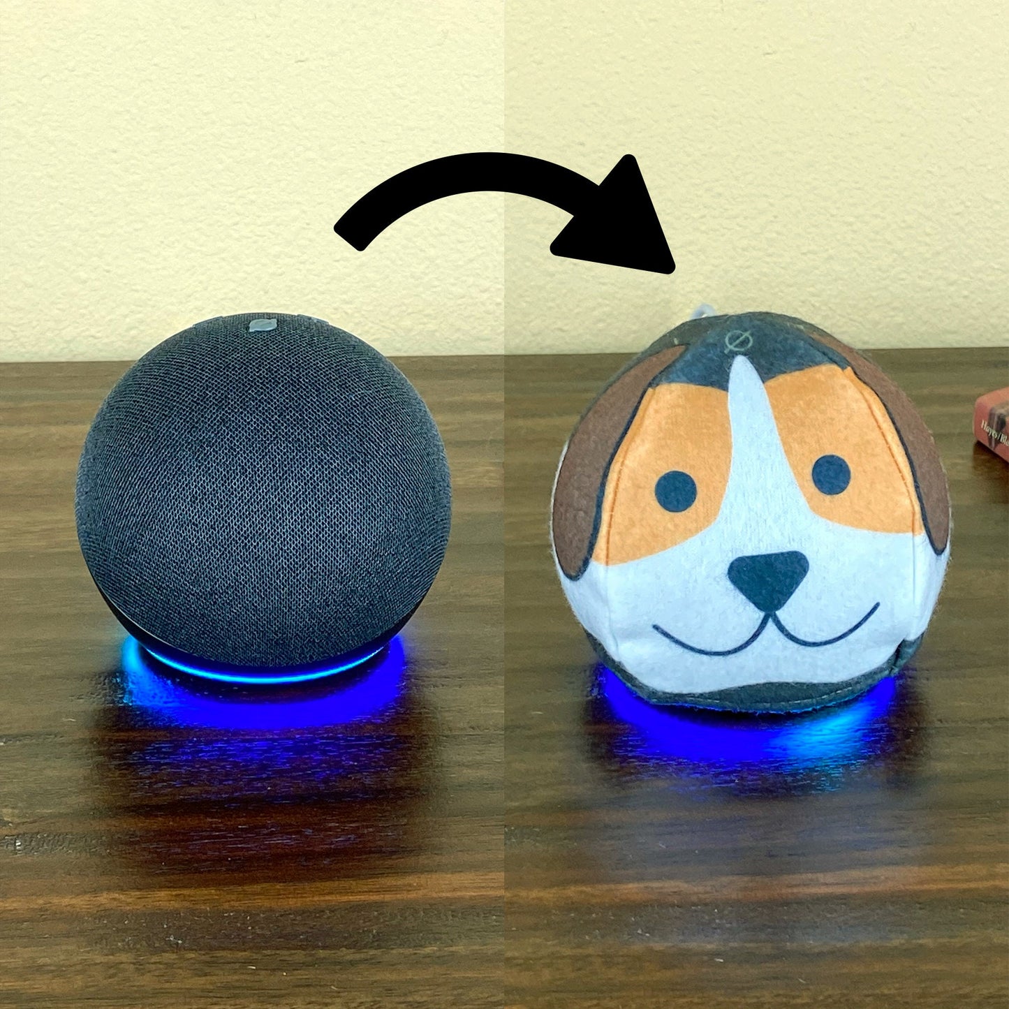 Echo Dot Smart Speaker Skin - Cute Dog Breeds