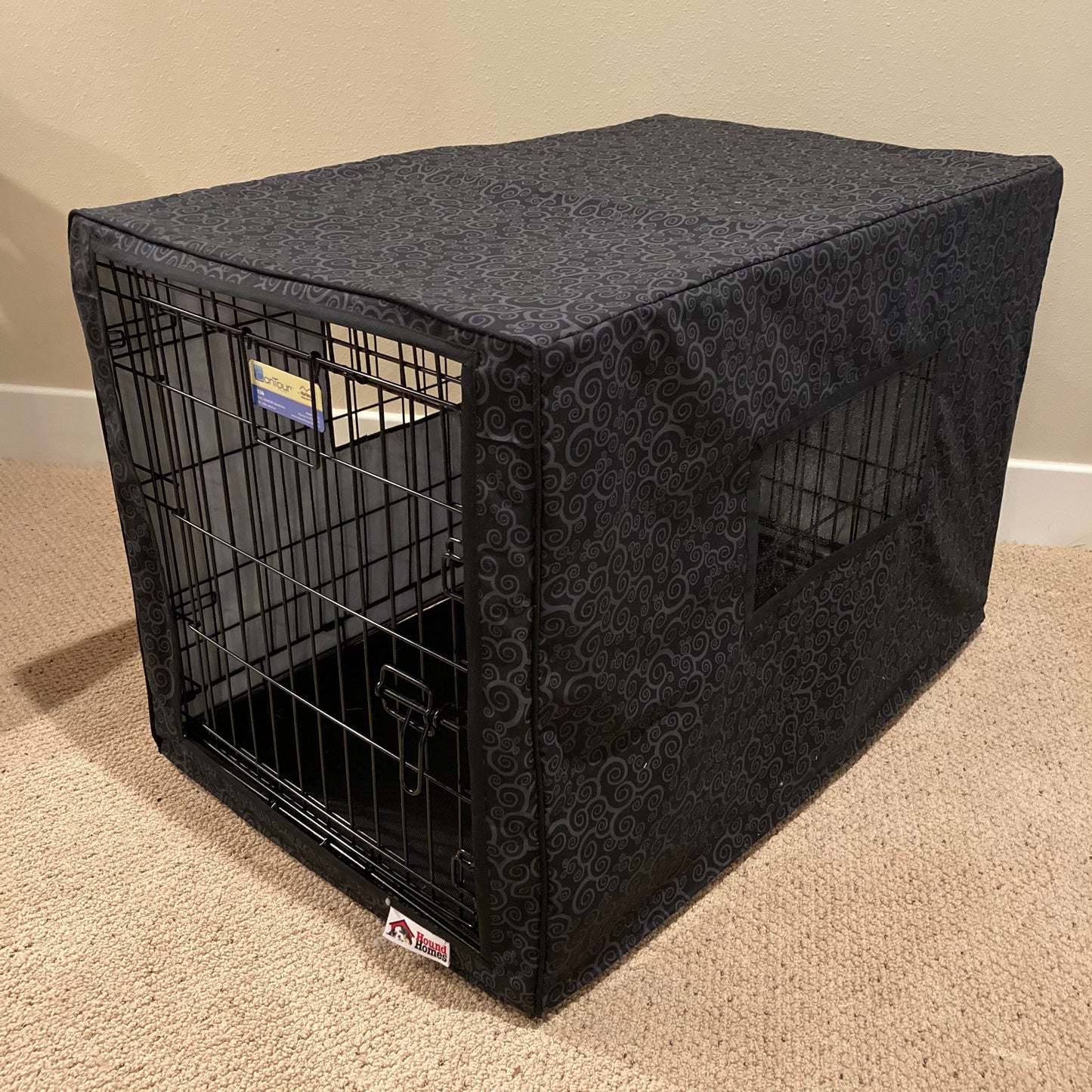 Dog Crate Cover - Choose from Several Stylish Fabrics