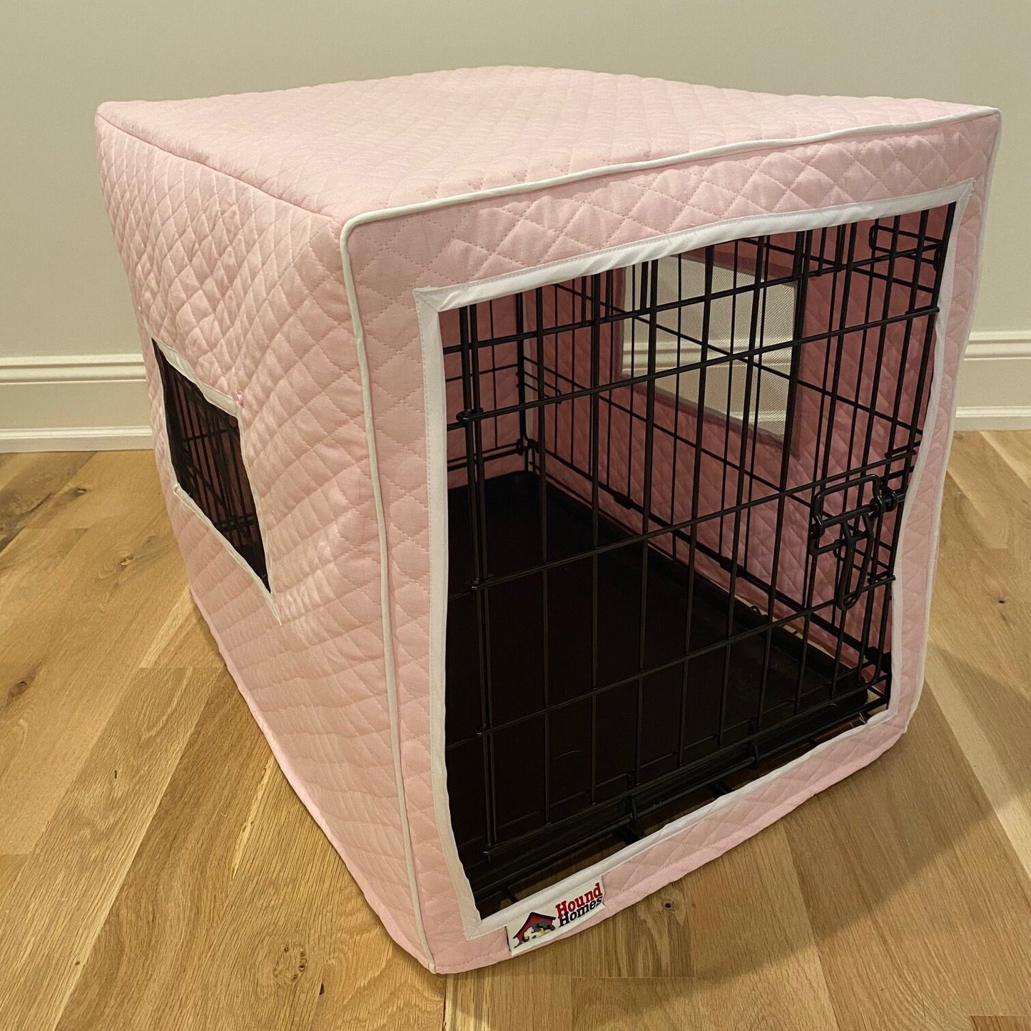 Dog Crate Cover in Cute Quilted Fabric - Choose Color