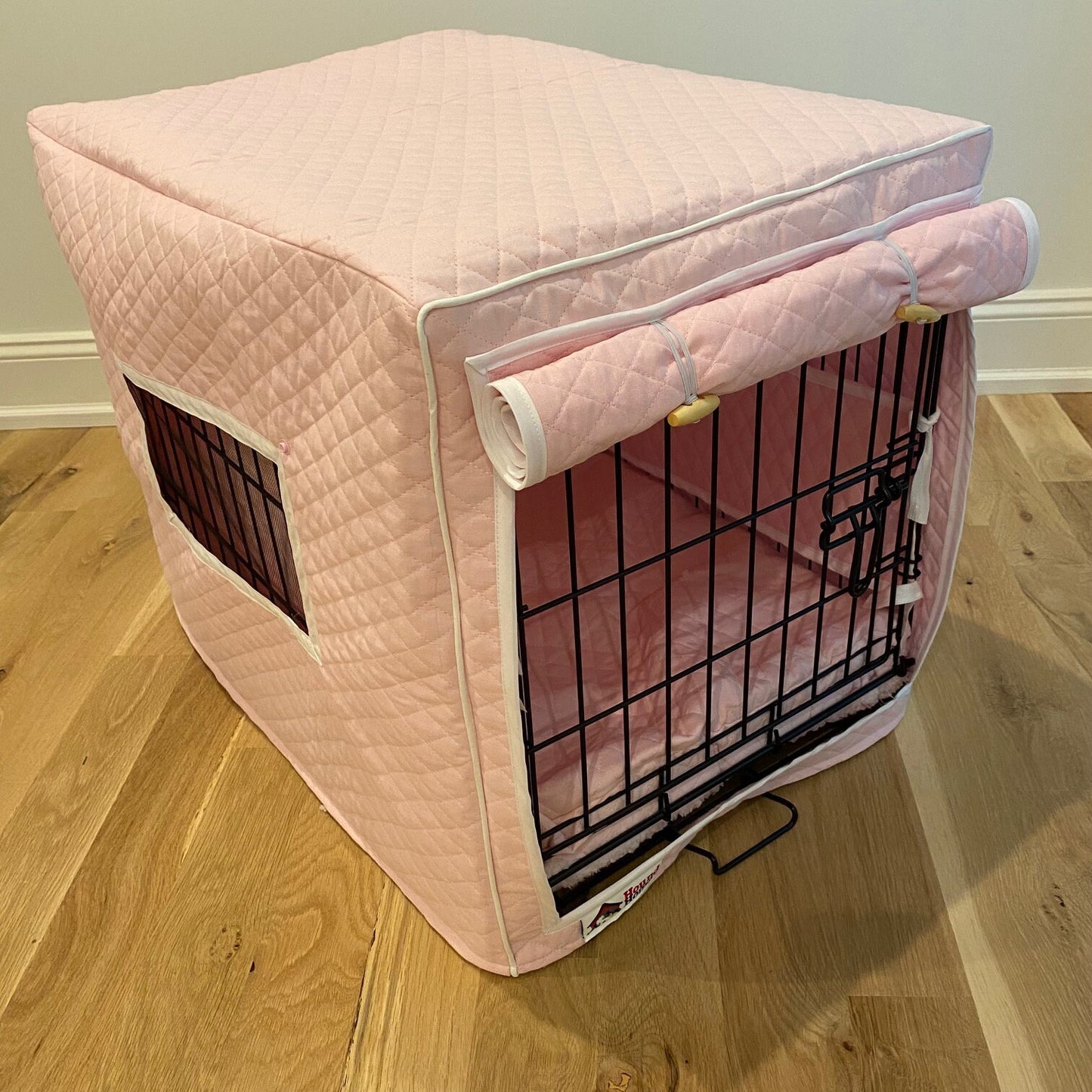 Dog Crate Cover in Cute Quilted Fabric - Choose Color