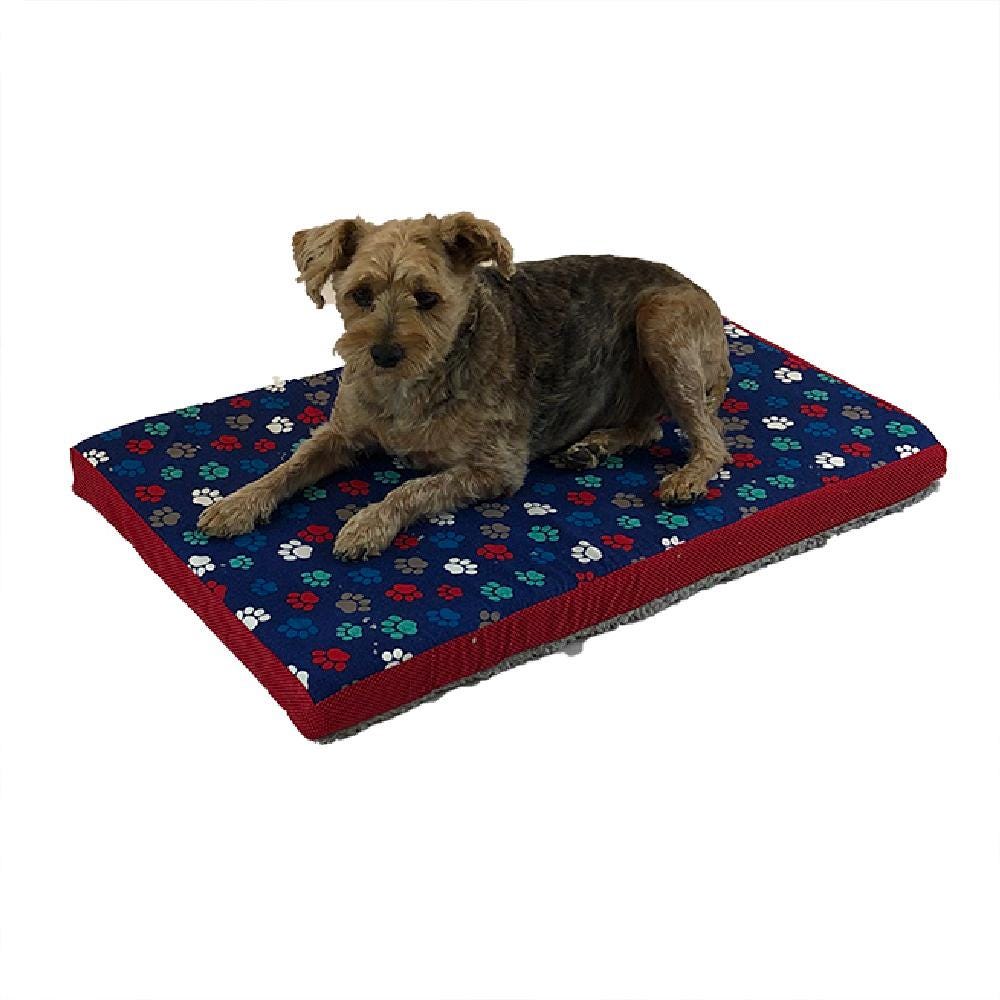 Dog Sherpa Bed - 2" Thick in Fun Cotton Fabrics